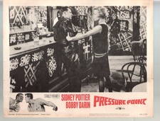 Pressure Point- Sidney Poitier-Bobby Darin-Peter Falk-11x14-Color-Lobby Card