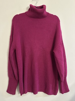 Impressions Women Pink Ssweater Size M/L