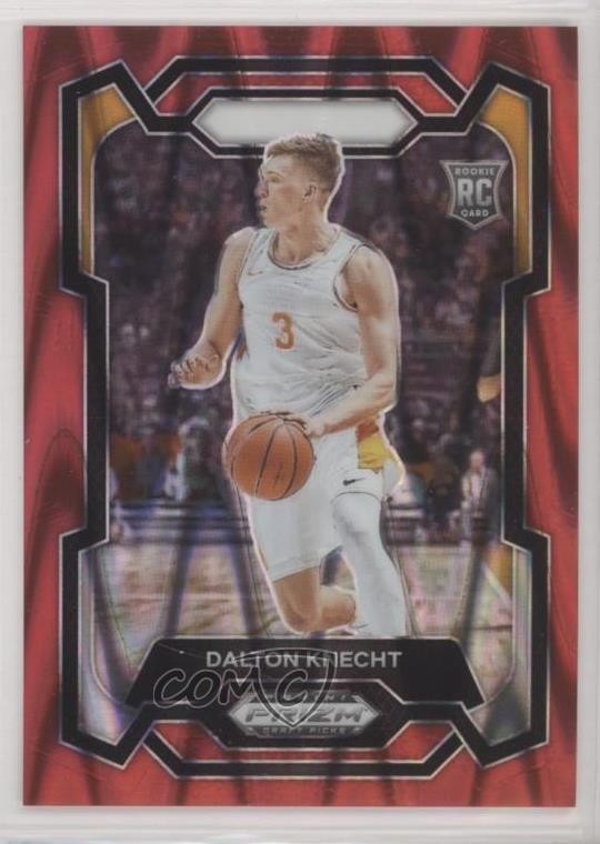 2024-25 Panini Prizm Draft Picks Red Seismic 21/225 Dalton Knecht #50 05ol
