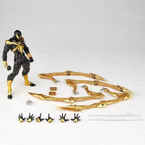Modellino bambola action figure Revoltech Amazing Yamaguchi Iron Spider-Man - Foto 9 di 26