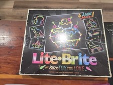 Lite Brite Retro Game, 214 Pieces, Ages 3  Up Complete Game