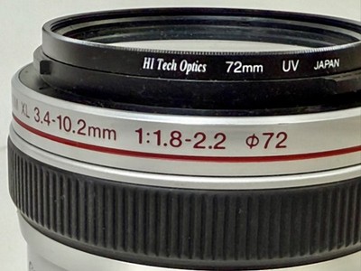CANON 3x ZOOM WIDE ANGLE 3.4-10.2mm 1:1.8-2.2 VIDEO LENS for XL-1