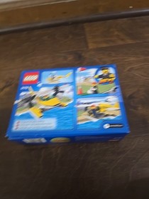 LEGO CITY: Seaplane 3178 Pilot Mini Figure Windsock Propeller Yellow White Black