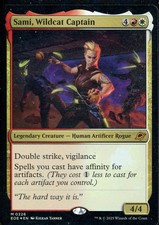 2025 Magic the Gathering Sami Wildcat Captain Legendary Creature Foil Near Mint