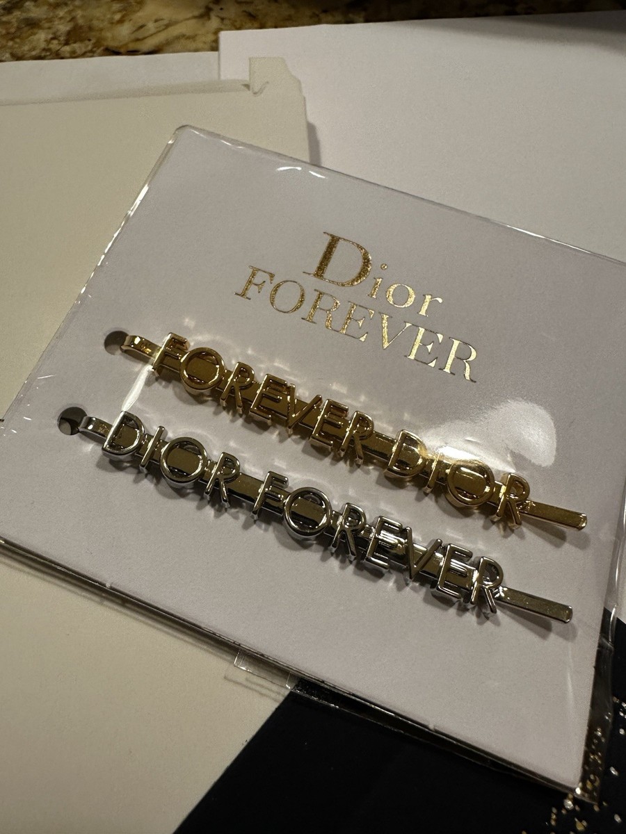 Dior Forever Hair Clips‎ Dior Forever Hair Clips Or Dior Bijou De Sac Bag Charm Or  main image 2