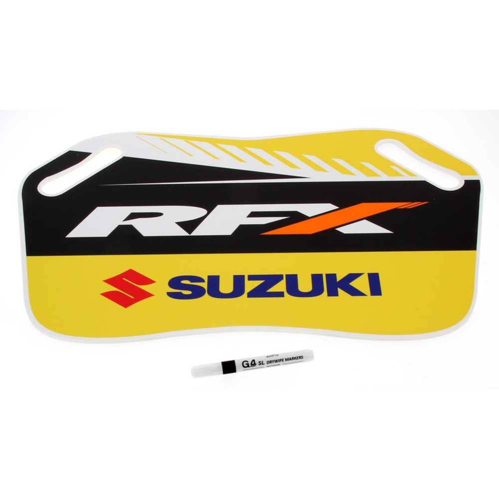 RFX Pit Board With Marker For Motorcycle Parts Accessories