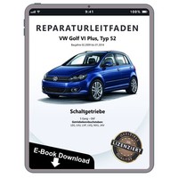 Vw Golf 6 Plus 2008-2014 5 Gang 0AF Schaltgetriebe Reparaturleitfaden Ebook