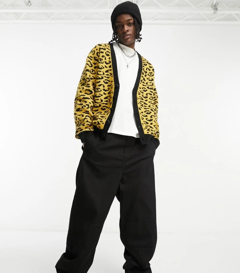 Мужская новый Nike животных печати Swoosh кардиган большой новый с Ярлыками DV9904-725 HOT!!!!!!!!!! - Изображение 2 из 4