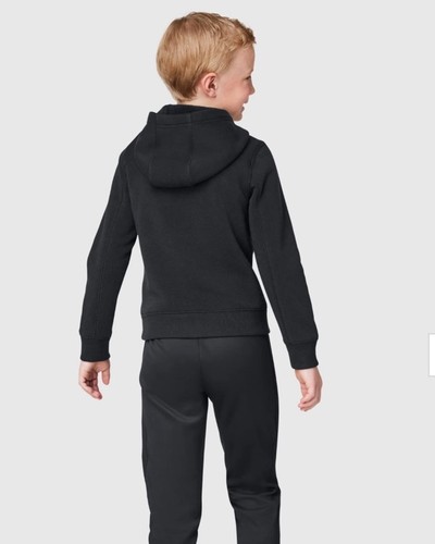 NWT FWD Boy's Core All-Year Pull Over Hoodie Sweatshirt Black M - Picture 3 of 7