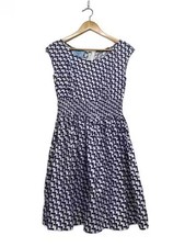 PRADA/Sleeveless dress/Size 38/Cotton/All-over pattern//