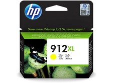 HP 912XL High Yield Yellow Original Ink Cartridge - 3YL83AE - 2025