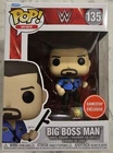 Funko Pop WWE Big Boss Man Gamestop Exclusive #135
