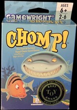 CHOMP! The Fast & Furious Food Chain CARD GAME Gamewright 2006 USA Made CHOMP