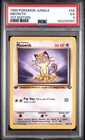 1999 POKEMON JUNGLE 1ST EDITION #56 MEOWTH PSA 5