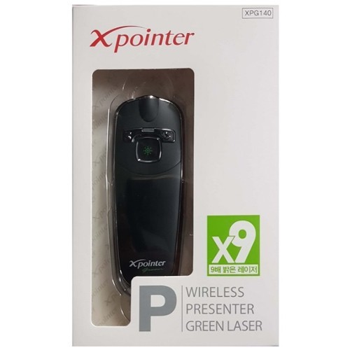 X-Pointer XPG140 98ft Powerpoint PPT Presentation Pen 9X Green Laser Presenter - 第 2/3 張圖片