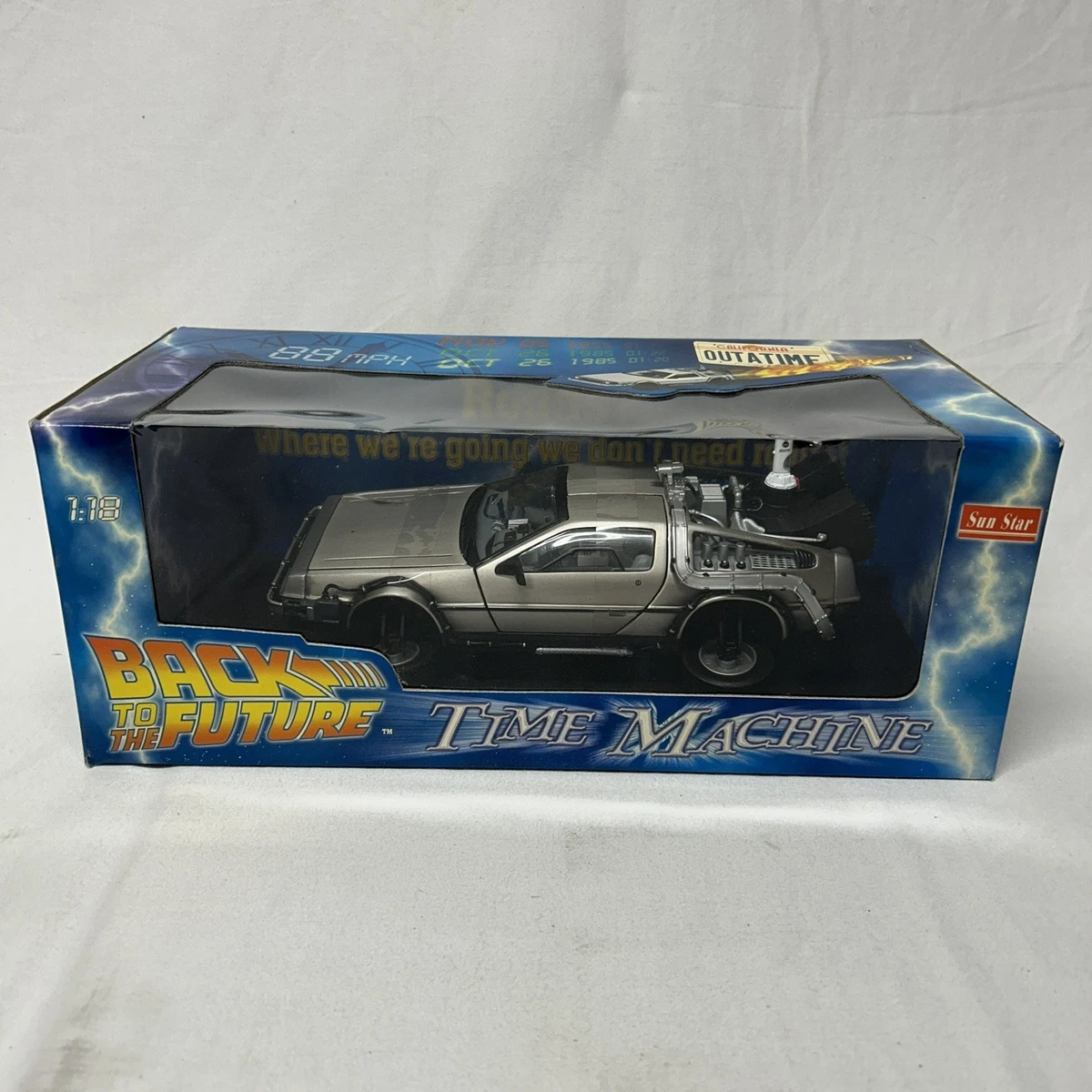SunStar 1/18 De Lorean Back to the Future III