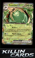 Sinistcha ex - 023/167 023/167 Pokemon Double Rare SV06: Twilight Masquerade Car