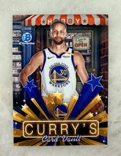 2025-26 Bowman Chrome Basketball Stephen Curry Hobby Stars Insert 