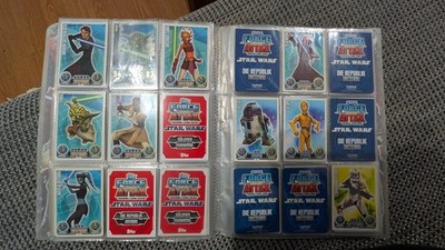 Topps Star Wars Force Attax Clone Wars Serie 1 | Kartenset