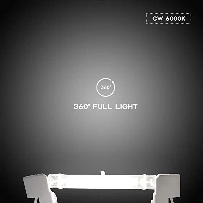 R7S LED Bulb 118mm 20W Double Ended T3 Daylight 6000K For Work Light Floodlight - Image 4 of 4