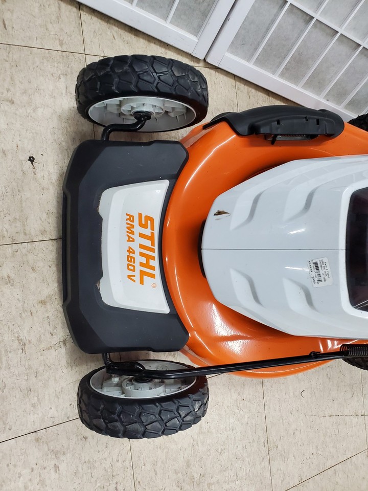 Stihl Rml 460v STIHL RMA 460V CORDLESS LAWNMOWER (133025-1 AOO BY100) | eBay