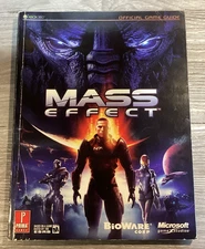 Mass Effect Prima Official Strategy Game Guide Xbox 360 Poster Inside