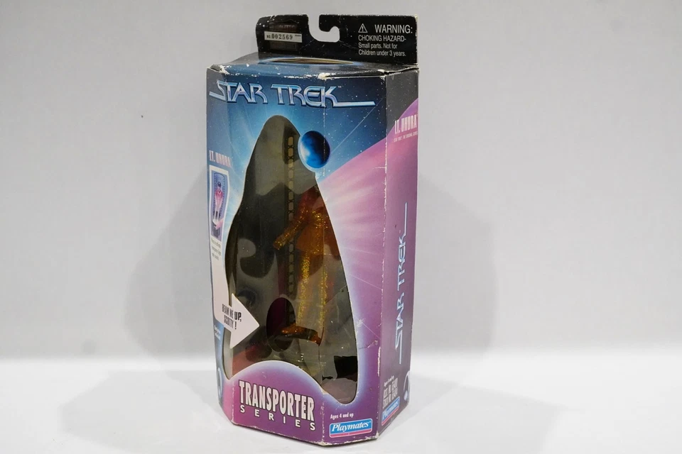 Original Star Trek Uhura Transporter Series 1998 Playmates NUEVO *CAJA DAÑADA* b4 Foto 4 de 4