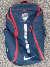 Nike Hoops Elite Pro Basketball Backpack - Red/Obsidian TEAM USA CK1198 451