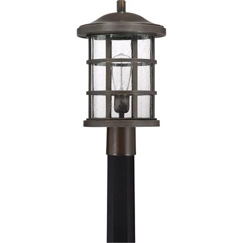 Quoizel Lighting - One Light Outdoor Post Mount - Outdoor Lantern - Crusade - - Picture 2 of 4