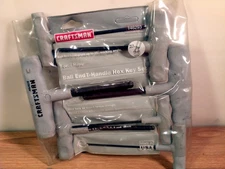 Craftsman U.S.A. #946293 Metric Ball End T-Handle Hex Key 7 Piece Set