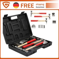 Auto Body Panel Beating Repair Tool Hammer Kit 7pc Hickory Dollys Quality Dellen