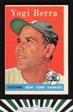 1958 Topps #370 Yogi Berra VGEX d