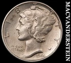 1941 Silver Mercury Dime - Scarce  High Grade  Lustrous  No Reserve  #i7001
