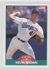 1989 Score Rookie & Traded Box Set Kevin Brown #89T 0c4