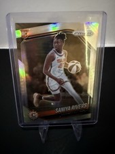 Saniya Rivers 2025 Panini Cracked ice/Silver Prizm RC Lot Conn Sun WNBA 4 Cards