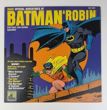 More Official Adventures of Batman and Robin LP 1966 Pressing Leo the Lion