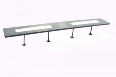 Gaugemaster GMKD11 N Gauge Flat Platform Canopy Plastic Kit