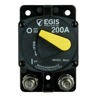 Egis Mobile Electric 4704-200 200A Surface Mount 87 Series Circuit Breaker