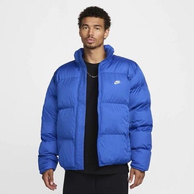 Nike Sportswear Club Primaloft Puffer Jacket Game Royal Sz Medium