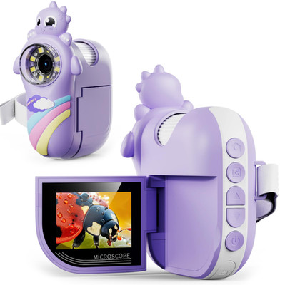 COLALY 500X Digital Microscope 1080P 2.0inch Video Coin Microscope Purple