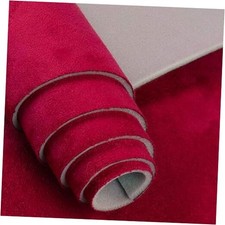 Headliner Fabric - 96" L  60" W Auto Head Liners, Fabric 96"L 60"W Red Suede
