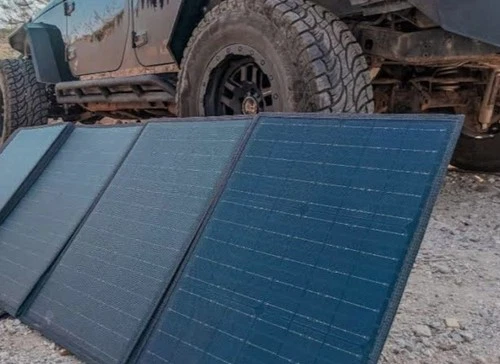 BLUETTI 120W Solar Panel for Power Station Monocrystalline Outdoor Use