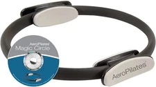 AeroPilates Magic Circle Pilates Ring with DVD for Mat & Reformer Workout - NEW!