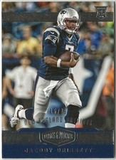 JACOBY BRISSETT - 2016 Panini Plates & Patches Rookie Card 15/79 #158 (3459a). rookie card picture