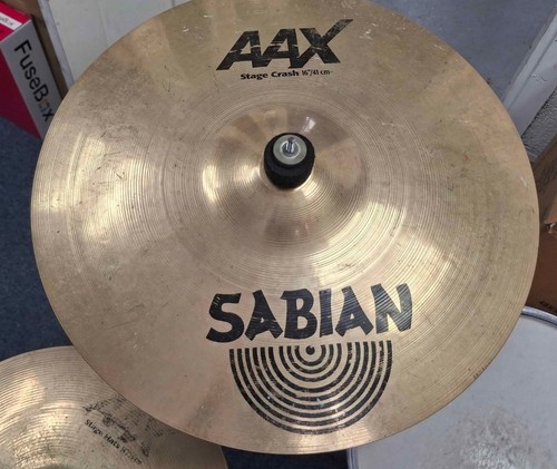 Crash Cymbal 16" Sabian AAX Stage USED BARGAIN
