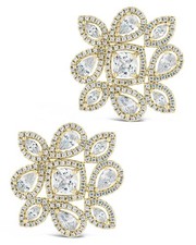 Kelsea CZ Statement Studs Earrings
