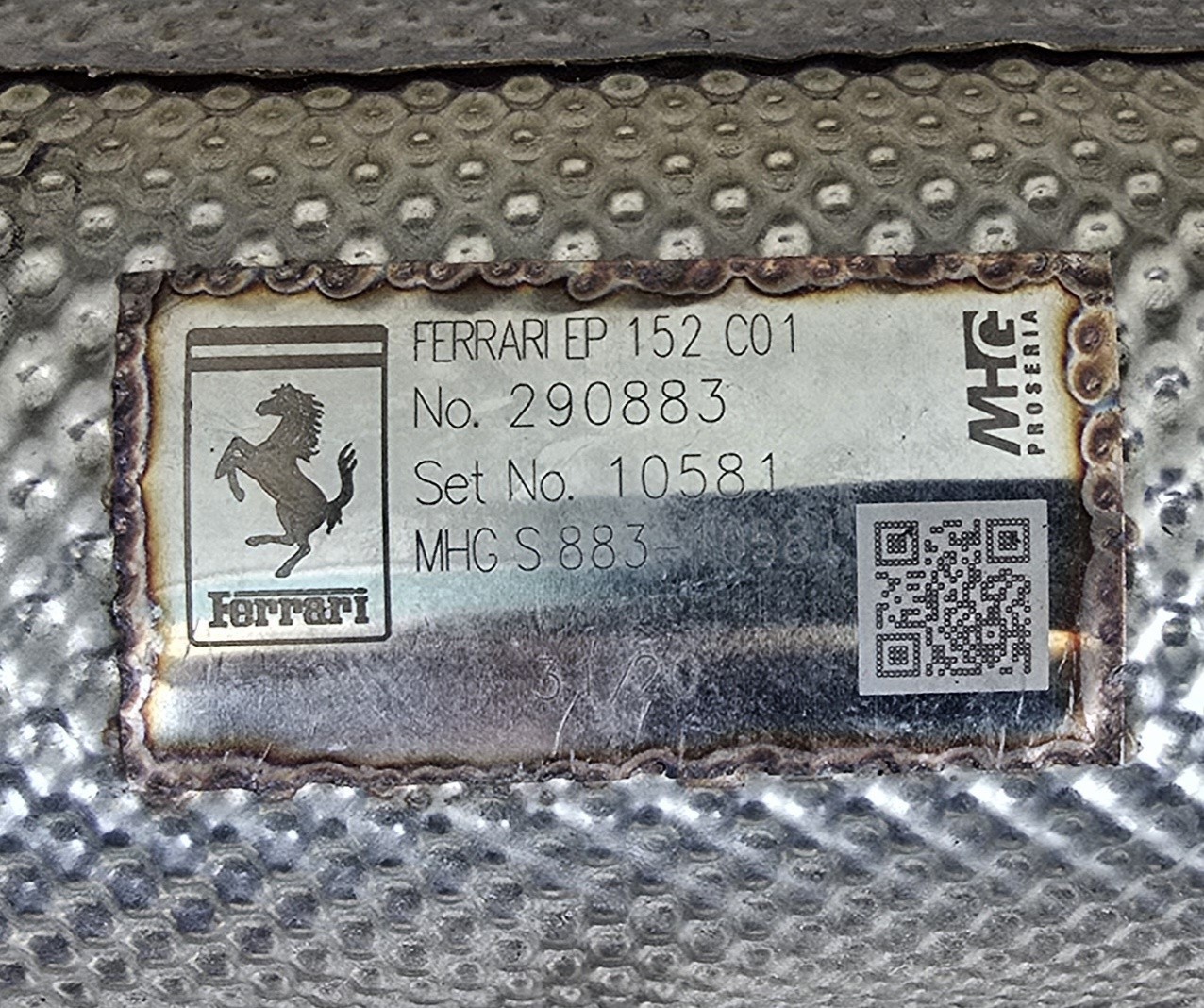 Ferrari 812 Exhaust Muffler 765760 765761 GPF OEM 290883 863204 863203 