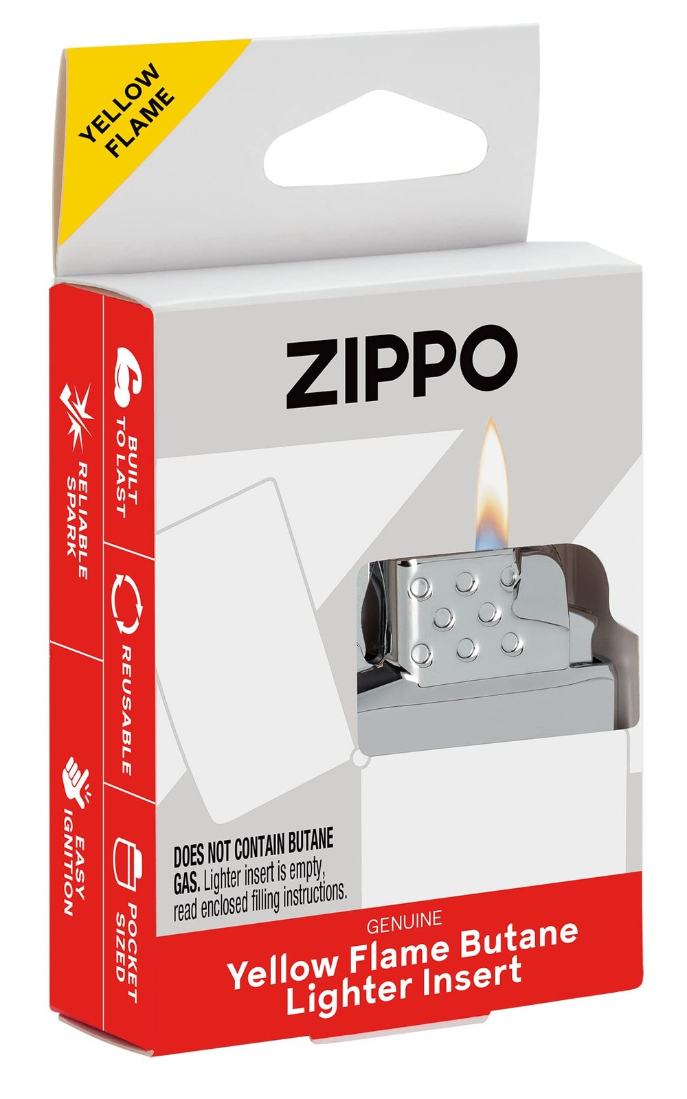 Insert Yellow Flame 65800 Refillable Single Torch