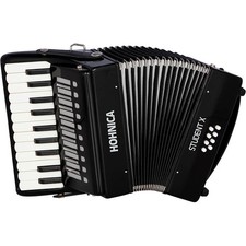 Hohner Student X 8-Bass Piano Accordion Black