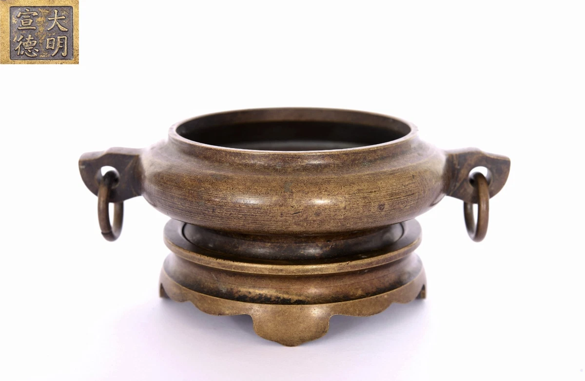 青铜1850-1899 年中国香炉| eBay
